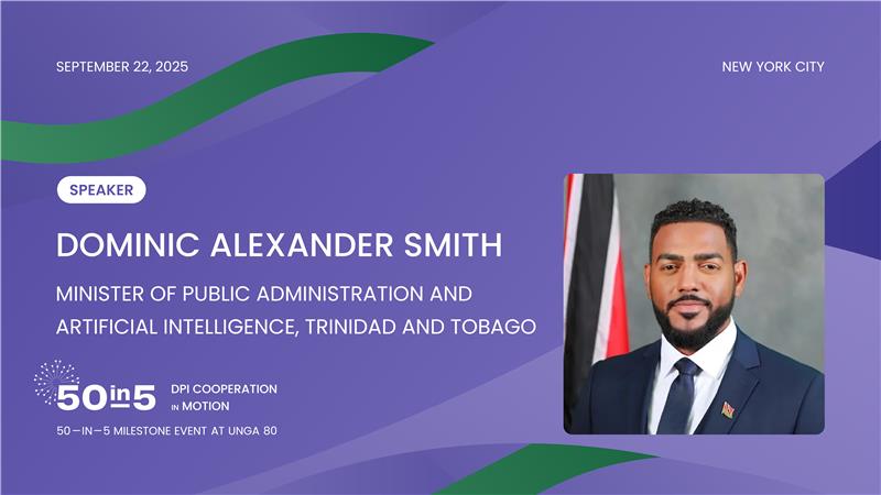 Trinidad & Tobago Goes Digital with Global 50-in-5