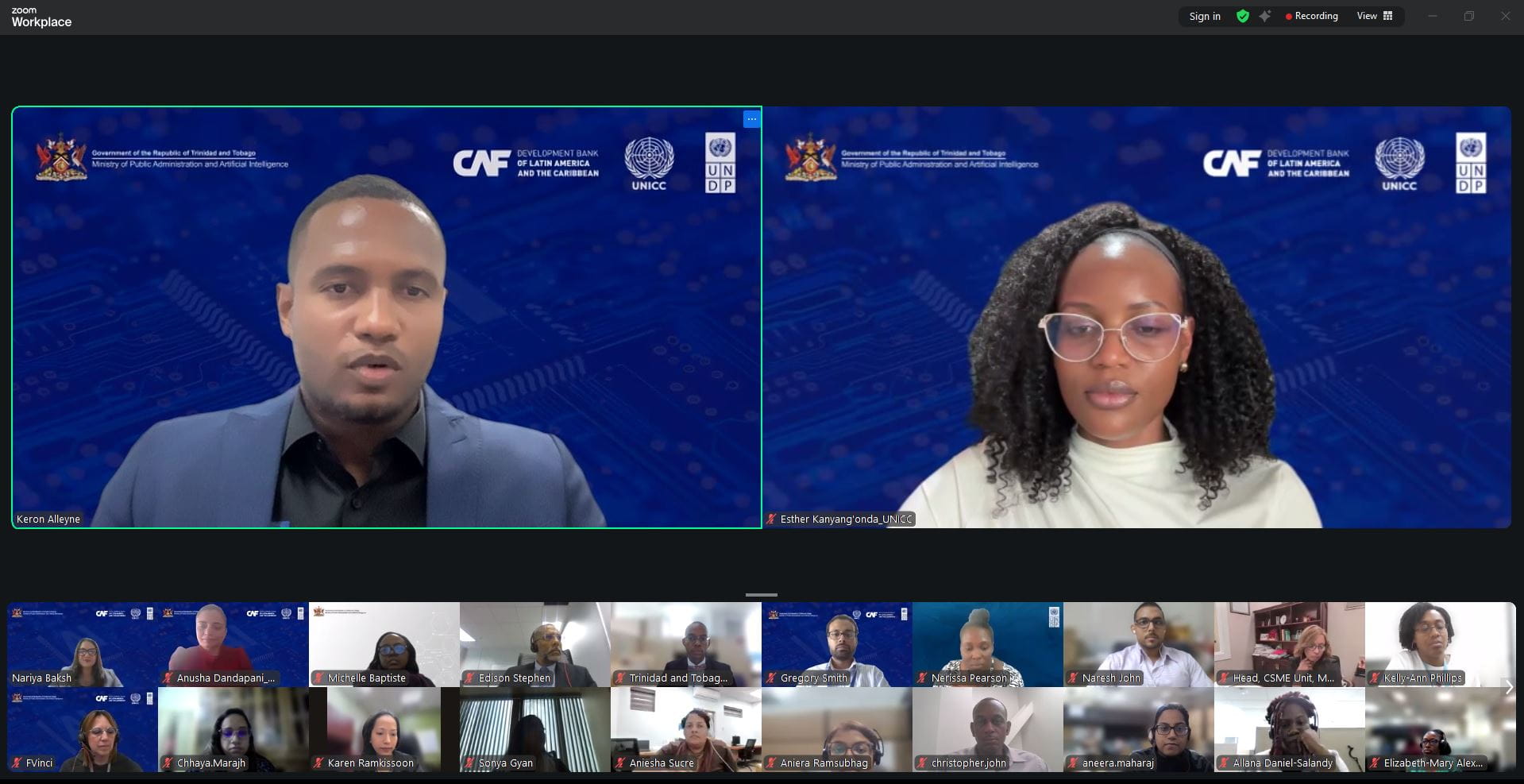 AI Academy Launch via Zoom