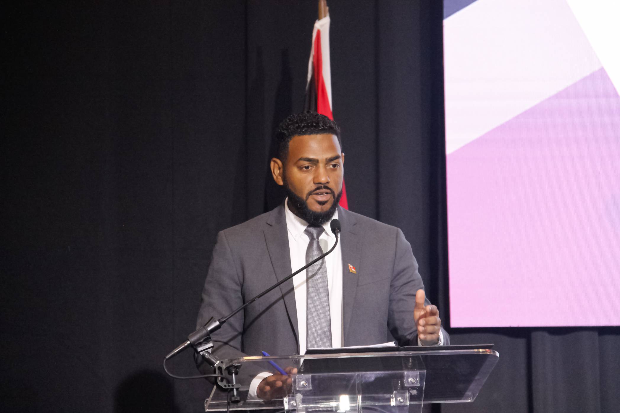 Senator the Honourable Dominic Smith, at 2nd Caribbean Spectrum Management Conference